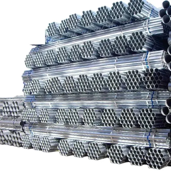 Круглые стальные трубы горячего погружения Gi SGCC, Sgch, G550, Dx51d, Dx52D, Dx53D, предварительно оцинкованная сталь, трубка из нержавеющей стали/алюминия/углерода/меди/сплава